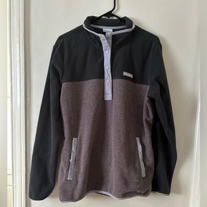 Columbia Purpleish Color Block Fleece